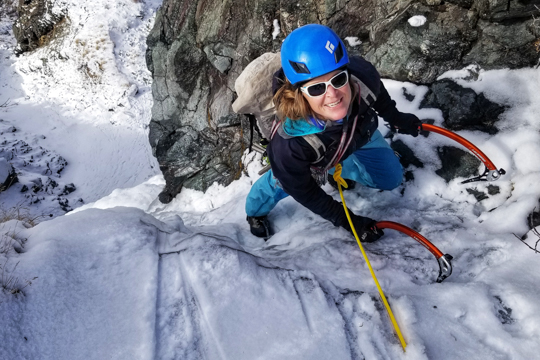 Learn how to ice climb
