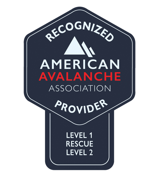 Cirque Guides is A3 recognized for level 1 rescue and level 2 Avalanche courses