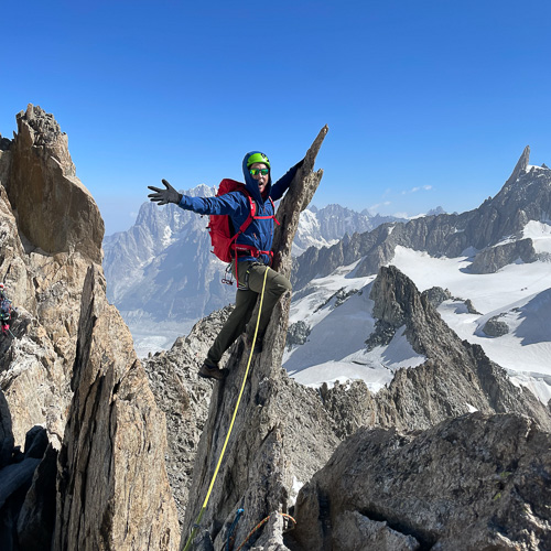 Chamonix Alpine Climbing in the Alps